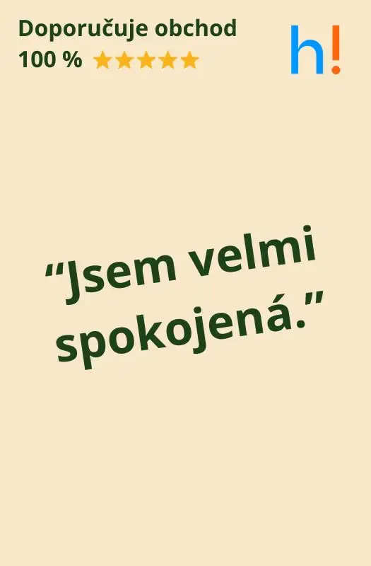 Reference Heureka - Jsem velmi spokojená Reference Heureka - Jsem velmi spokojená