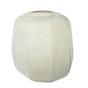 Light brown glass vase, height 32 cm