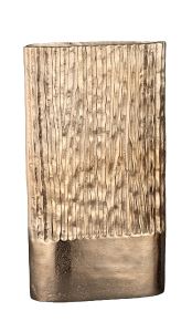 Decorative gold vase 22 x 9 x 38 cm