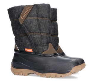Child Snow Boot Demar Comfy blackt, size 25 - 26