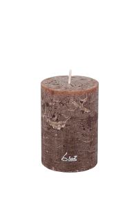Candle 10cm, coffee brown