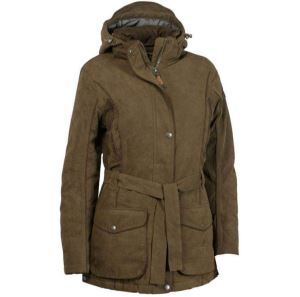 Women's jacket with belt, size XL