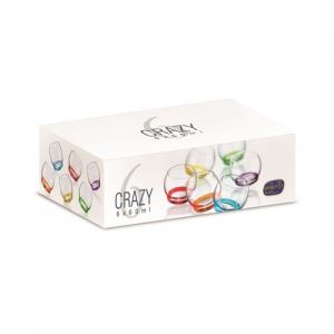 Sada skleniček na destiláty Crystalite Bohemia Crazy 6x 60 ml (1)