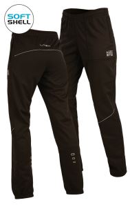 Softshell trousers, black, size M