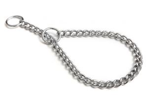 Retractable collar chain 00004 3,0 mm x 45 cm