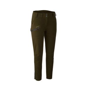 Women's Deerhunter Lady Gabby trousers, green, size 36