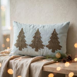 Christmas pillow three trees Ziller 30 x 50 cm Christmas pillow three trees Ziller 30 x 50 cm