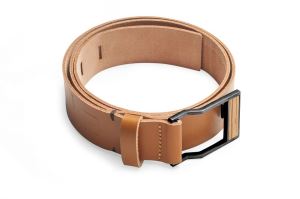 Leather belt Brunne, length 105cm