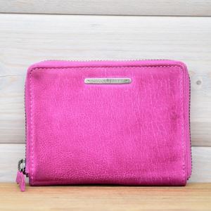 Ladies leather wallet 845-31 fuchsia Ladies leather wallet 845-31 fuchsia