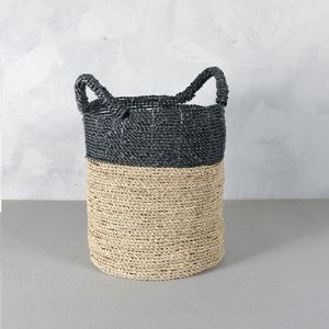 Rilu basket small black 30 x 30 x 40 cm
