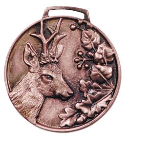 Bronze medal roe buck