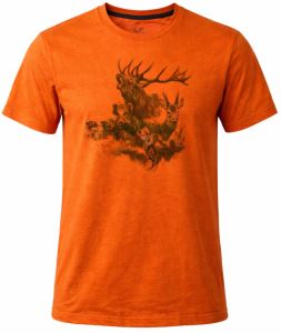 Children's T-shirt C.I.T. orange, size 10 years