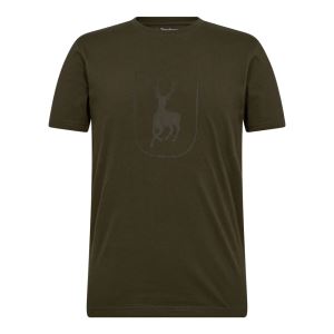 Deerhunter tričko s logem jelena, barva Fallen Leaf, vel. S