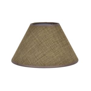 Textile lampshade E27 - brown 50 24-10-12 cm
