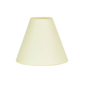 Textile lampshade E14 - creme 15-6-12 cm