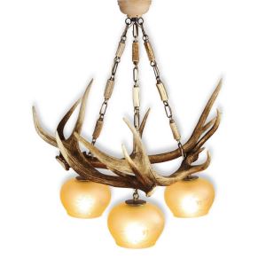 Deer chandelier 06