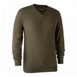 Hunting merino sweater Kingston V, Cypress, size L