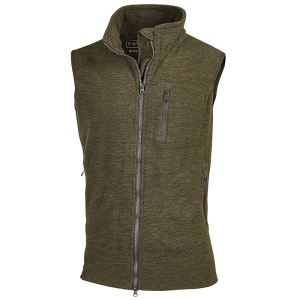 Fleece vest Wagrain-V green