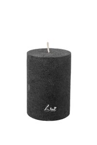 Candle cylinder 10 cm Rasteli, dark grey