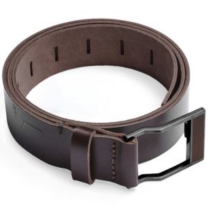 Leather belt Punm, length 100 cm