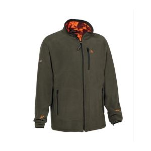 Fleece reversible jacket, size L