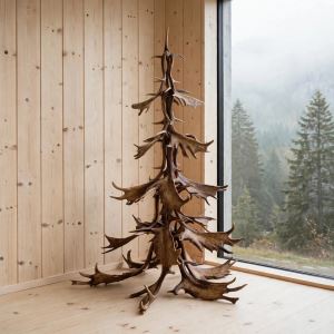 Decorate tree of F.deer antlers 190cm height Decorate tree of F.deer antlers 190cm height