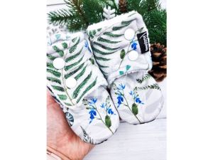 Baby Booties Ferns Baby Booties Ferns