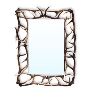 Deer antler mirror ARTURE 118814 105 x 135 cms