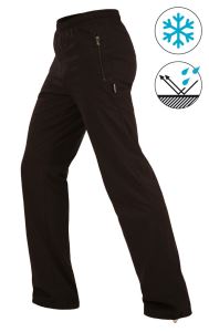 Men's insulated trousers, black, size L