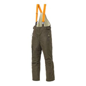 Zelené zimní kalhoty Tagart Gomera Pro oranžové kšandy  L