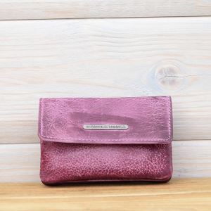 Leather keychain case 847-28 violet Leather keychain case 847-28 violet