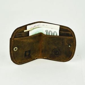 Leather mini wallet  1753-25
