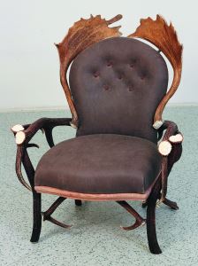 Deer antler armchair Komfort -  4 - Moro