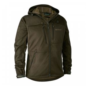 Hunting jacket Excape Softshell, art green, size XXXL