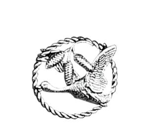 Odznak ARTURE kachna s šiškami v kroužku 2631