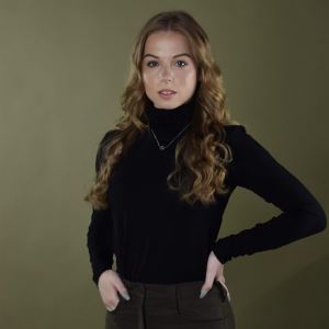 Dámský rolák s dlouhým rukávem, černý vel. XL