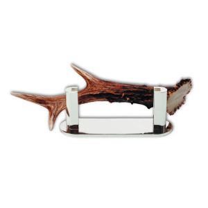 Visiting-card holder with roebuck antler
