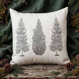 Decorative pillow with tree motif 40 x 40 cm Decorative pillow with tree motif 40 x 40 cm