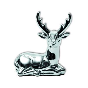 Silvered paper weight - deer