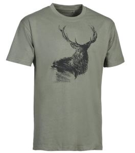 T-shirt - deer motif size S