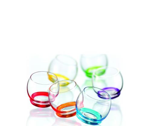 Sada skleniček na destiláty Crystalite Bohemia Crazy 6x 60 ml